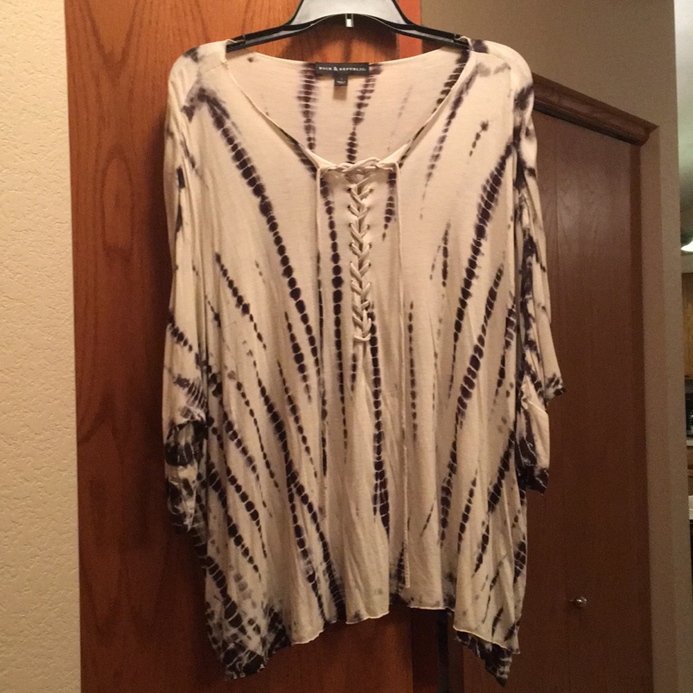 Rock & Republic tie dye top